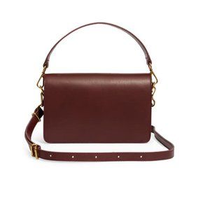 Madewell The Flap Convertible Crossbody Bag in Dark Cabernet